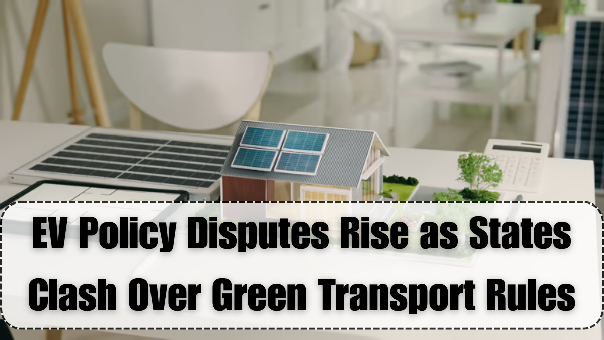 EV Policy Disputes Rise as States Clash Over Green Transport Rules