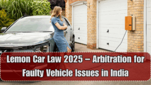Lemon Car Law 2025 – Arbitration for Faulty Vehicle Issues in India