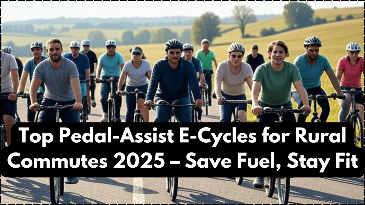 Top Pedal-Assist E-Cycles for Rural Commutes 2025 – Save Fuel, Stay Fit