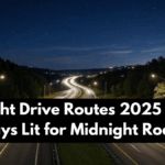 Top Night Drive Routes 2025 – Scenic Highways Lit for Midnight Road Trips