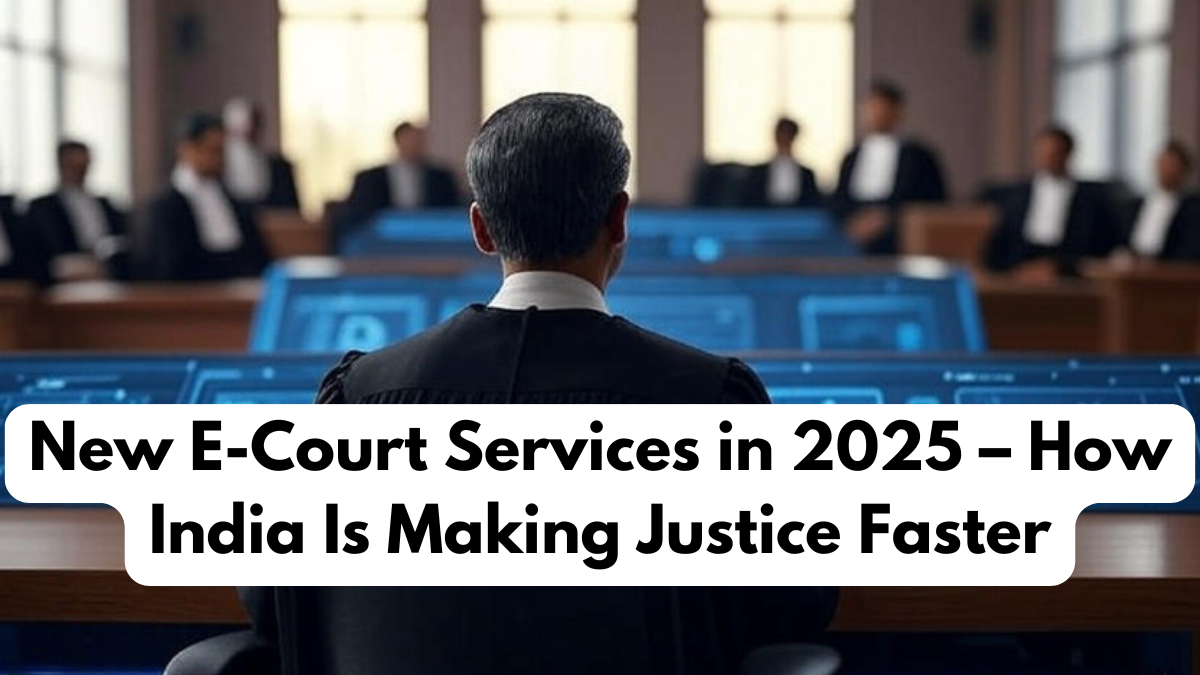 New E-Court Services in 2025 – How India Is Making Justice Faster