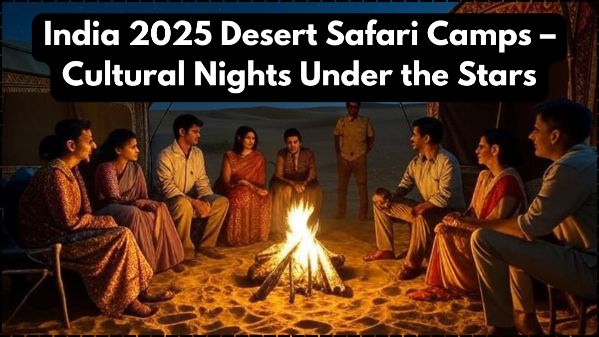 India 2025 Desert Safari Camps – Cultural Nights Under the Stars